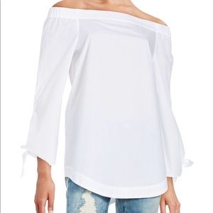 Free People White Blouse
